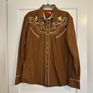 Patron Cito Western Pearl Snap Men’s Button Down